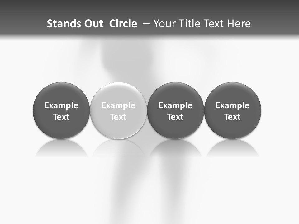 Woman Nice Front PowerPoint Template