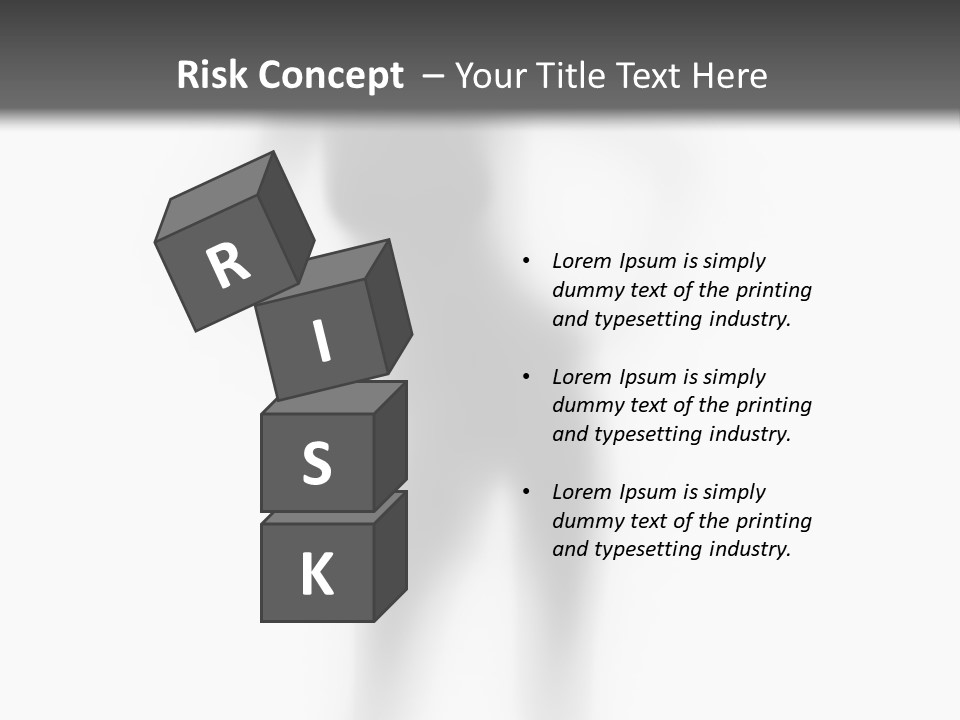 Woman Nice Front PowerPoint Template