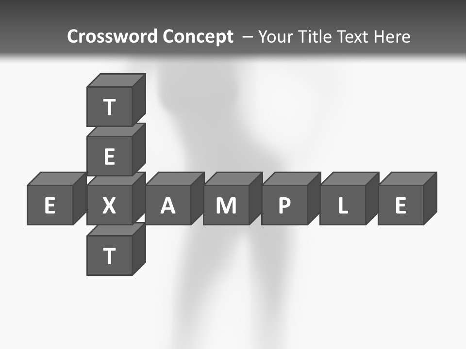 Woman Nice Front PowerPoint Template