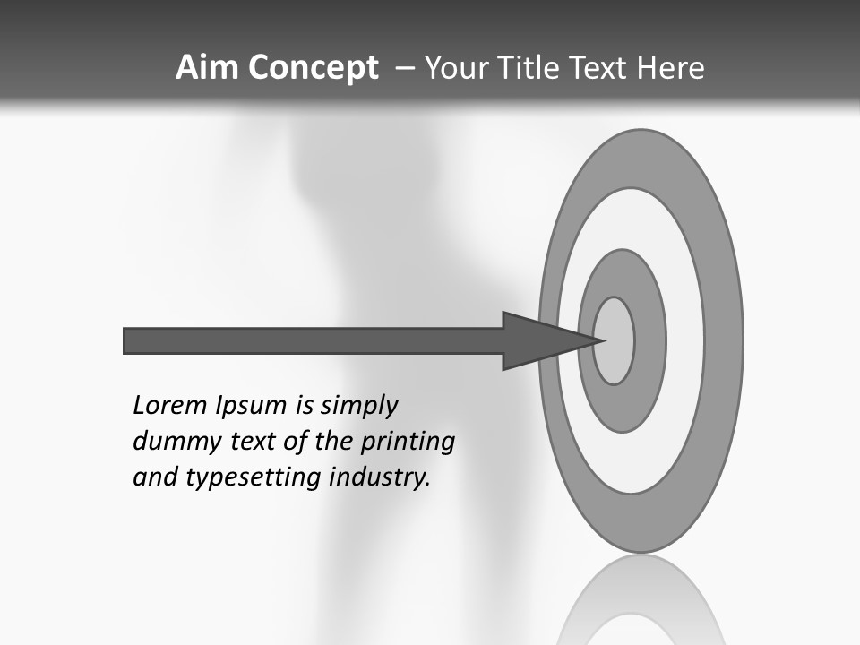 Woman Nice Front PowerPoint Template