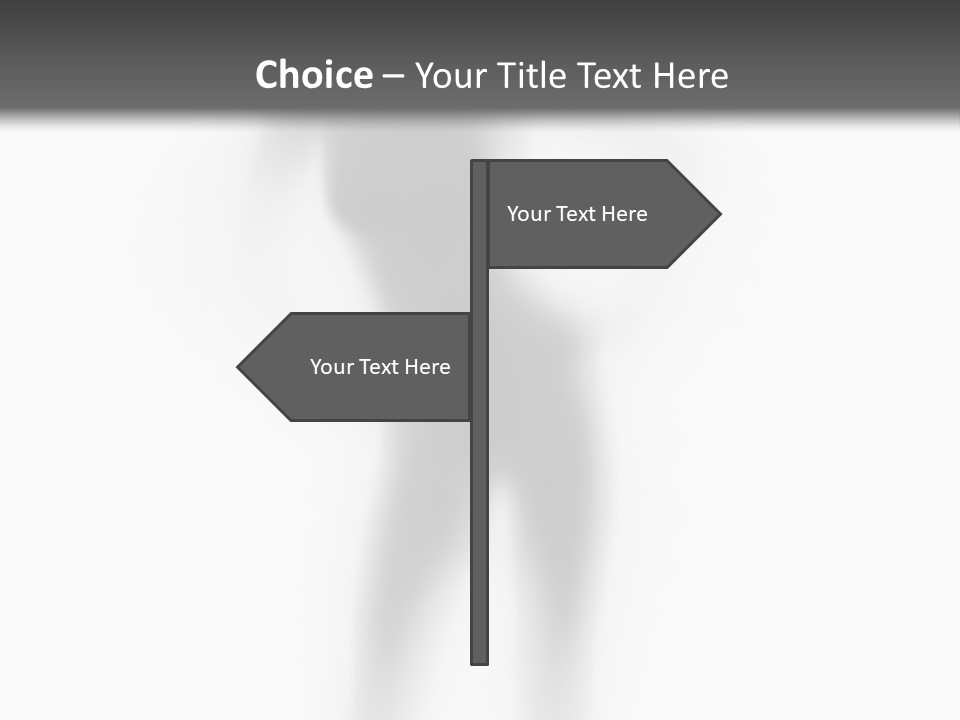 Woman Nice Front PowerPoint Template