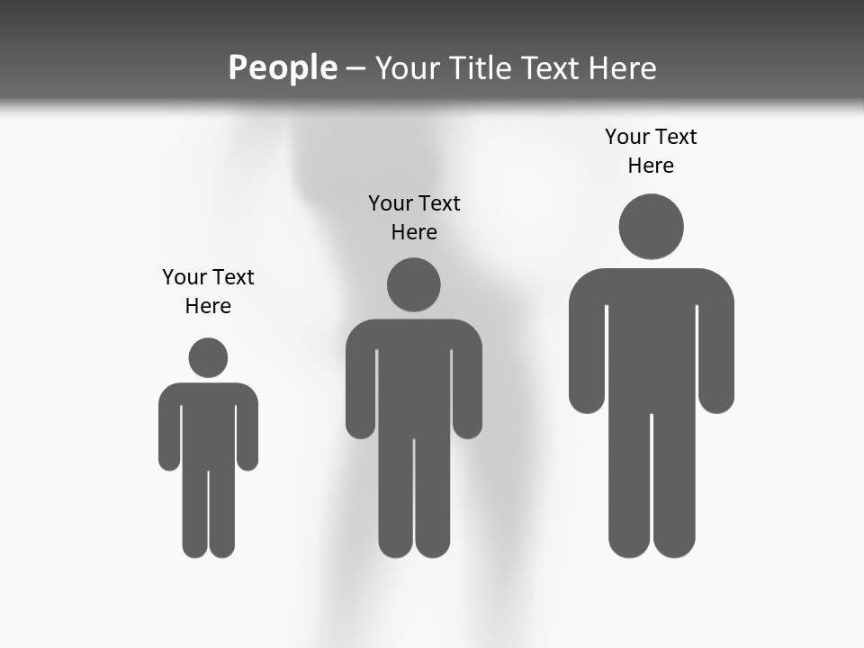 Woman Nice Front PowerPoint Template