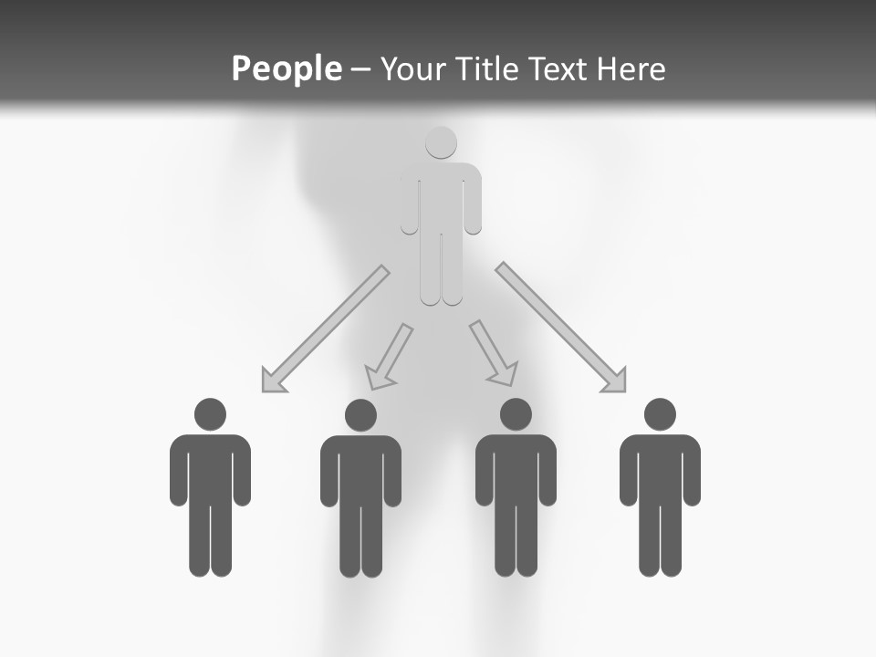 Woman Nice Front PowerPoint Template