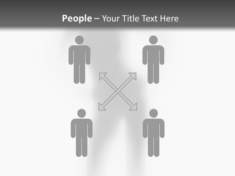 Woman Nice Front PowerPoint Template