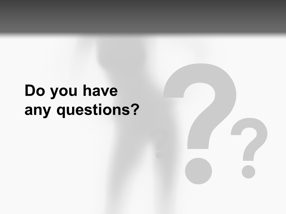 Woman Nice Front PowerPoint Template