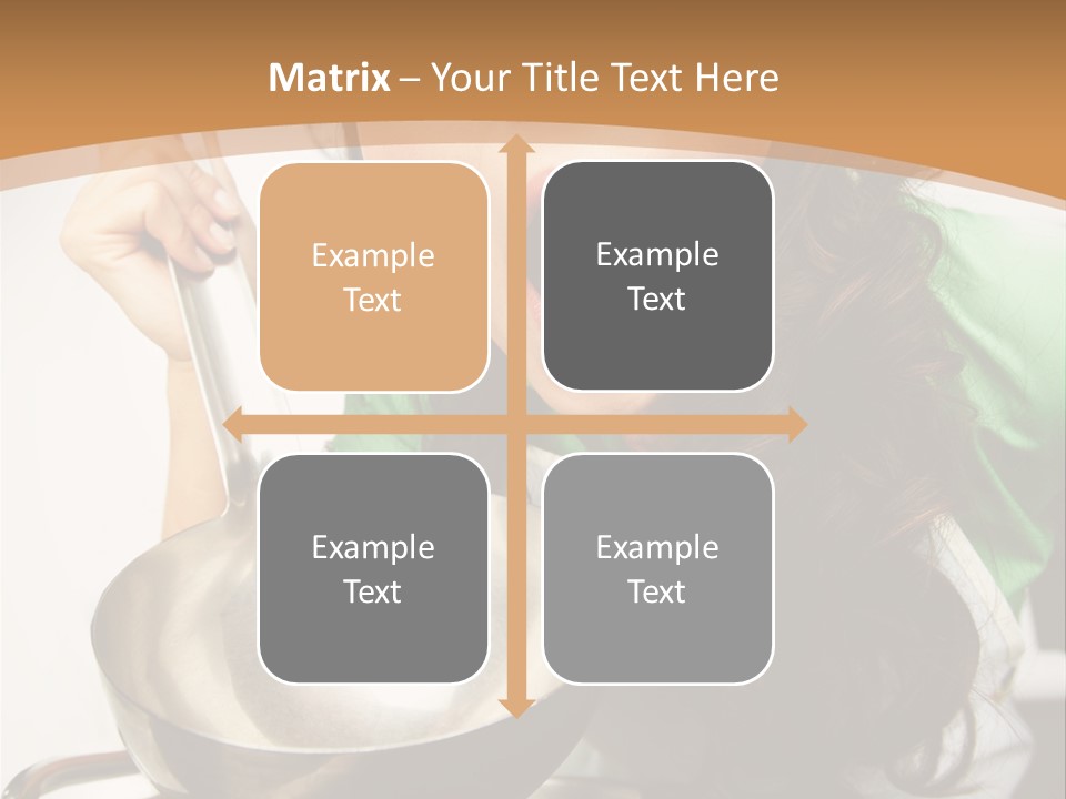 Ladle Woman Chief PowerPoint Template