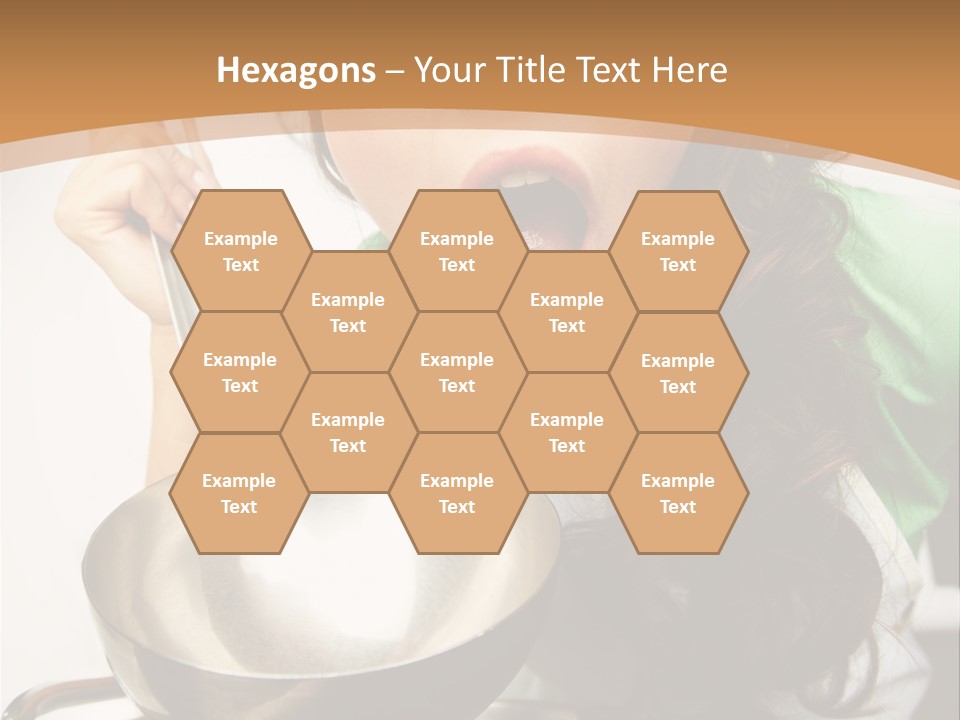 Ladle Woman Chief PowerPoint Template