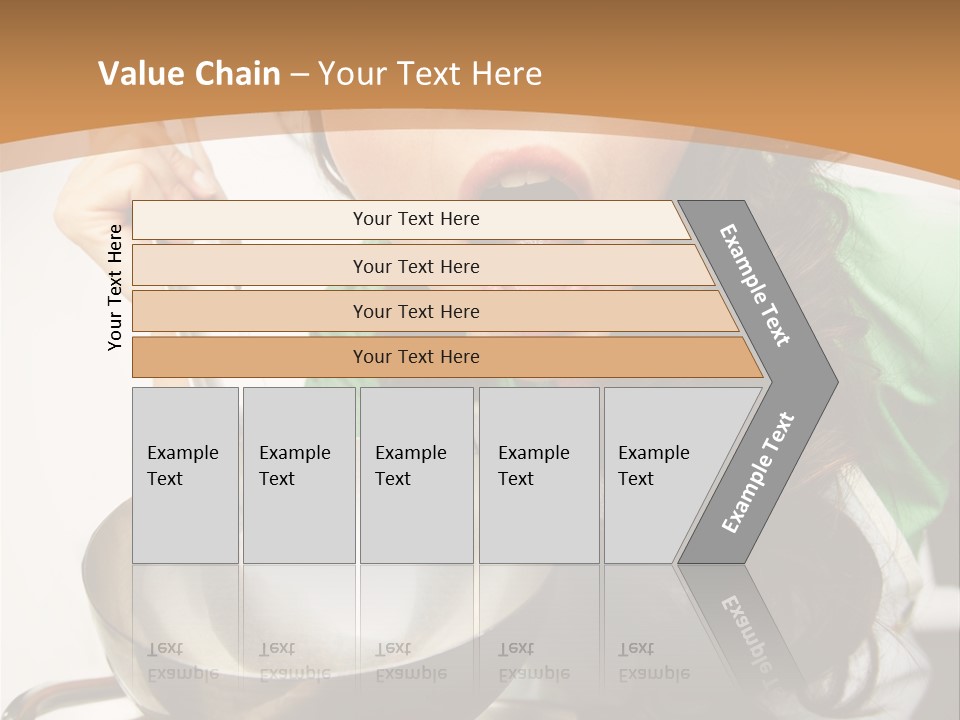 Ladle Woman Chief PowerPoint Template