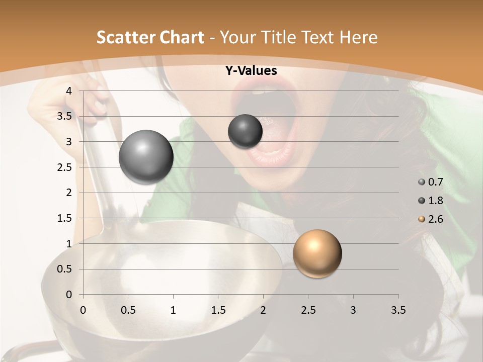 Ladle Woman Chief PowerPoint Template