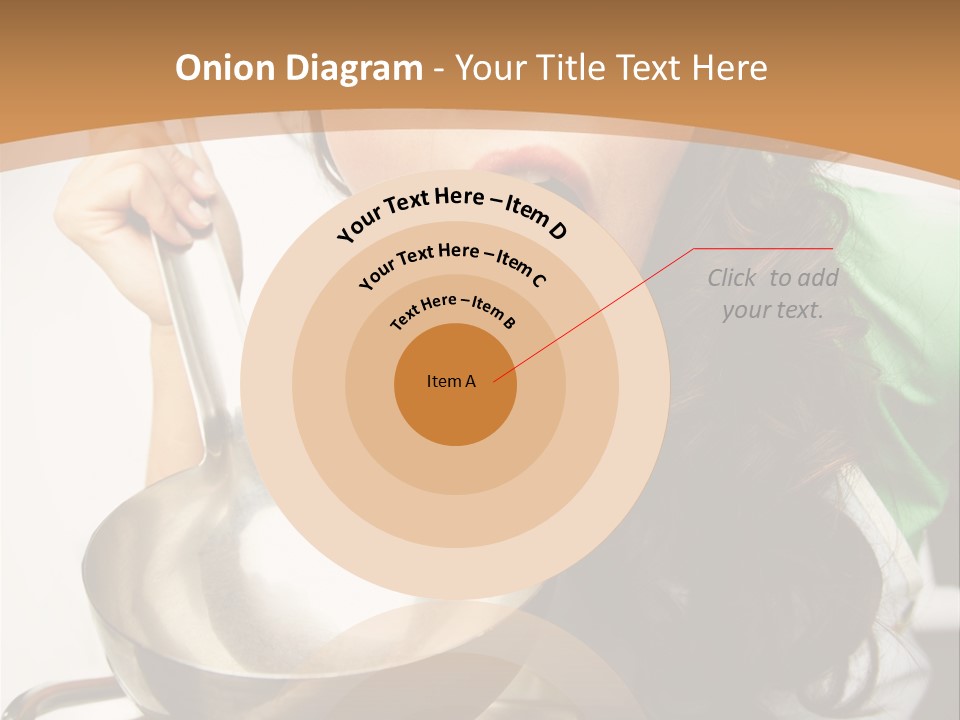 Ladle Woman Chief PowerPoint Template