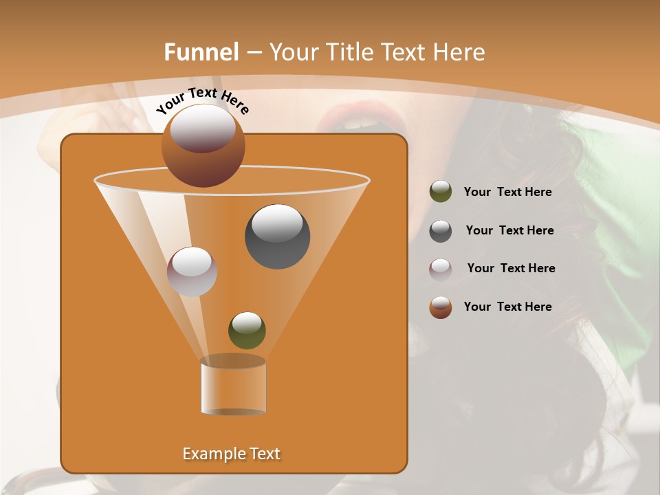 Ladle Woman Chief PowerPoint Template