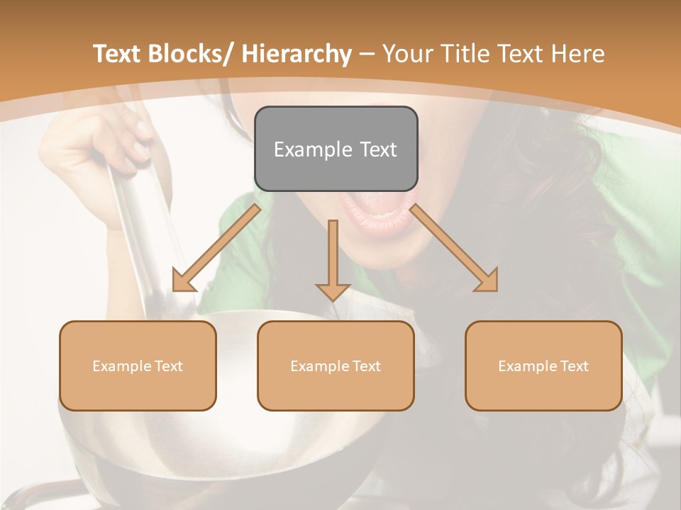 Ladle Woman Chief PowerPoint Template