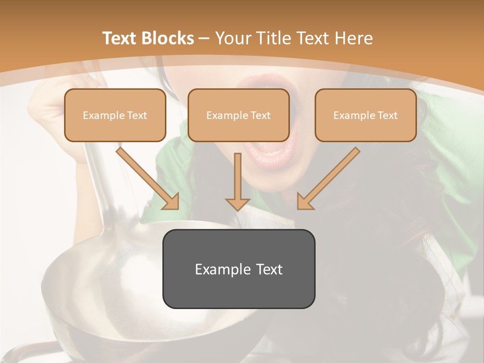 Ladle Woman Chief PowerPoint Template