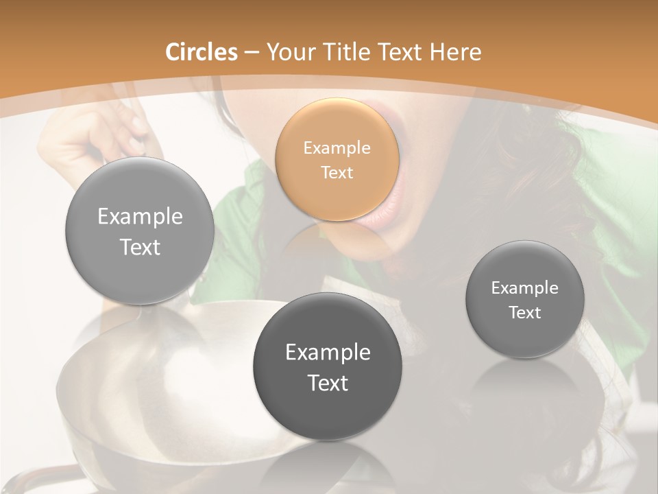 Ladle Woman Chief PowerPoint Template