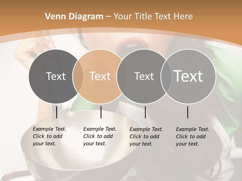Ladle Woman Chief PowerPoint Template
