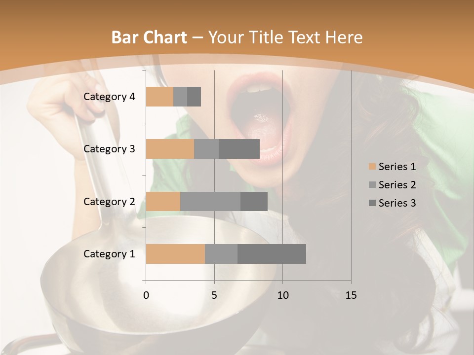 Ladle Woman Chief PowerPoint Template