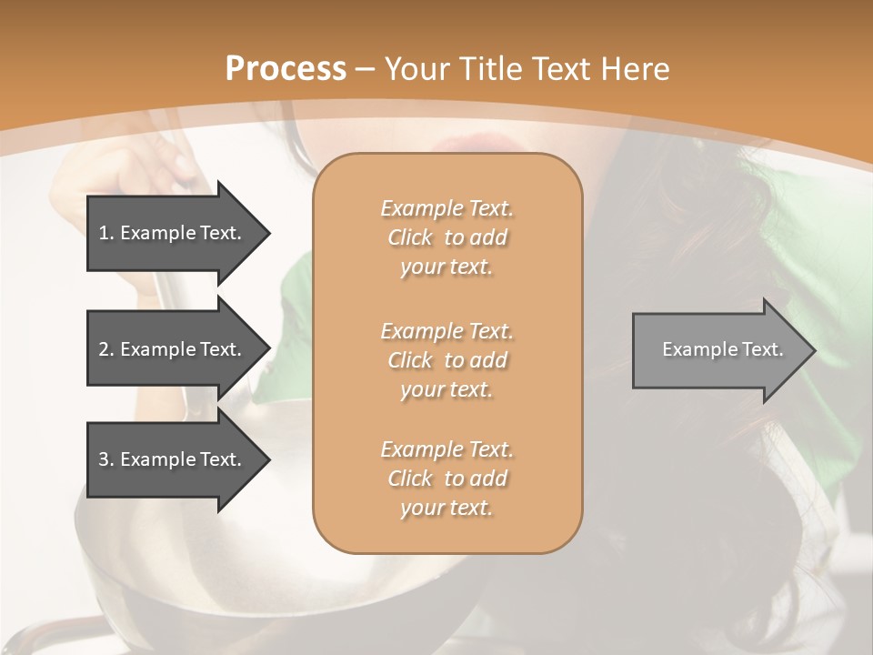 Ladle Woman Chief PowerPoint Template