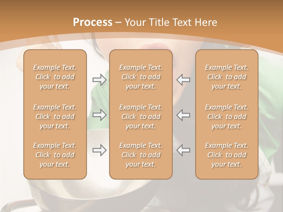 Ladle Woman Chief PowerPoint Template