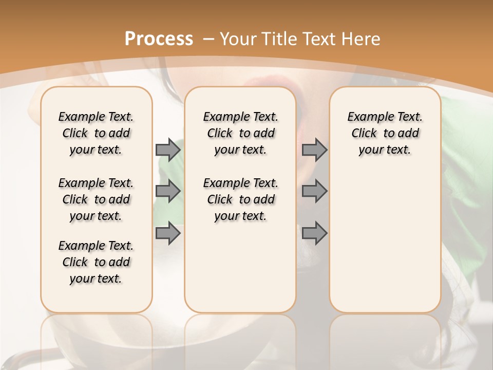 Ladle Woman Chief PowerPoint Template