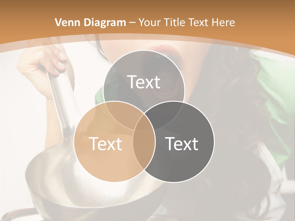 Ladle Woman Chief PowerPoint Template