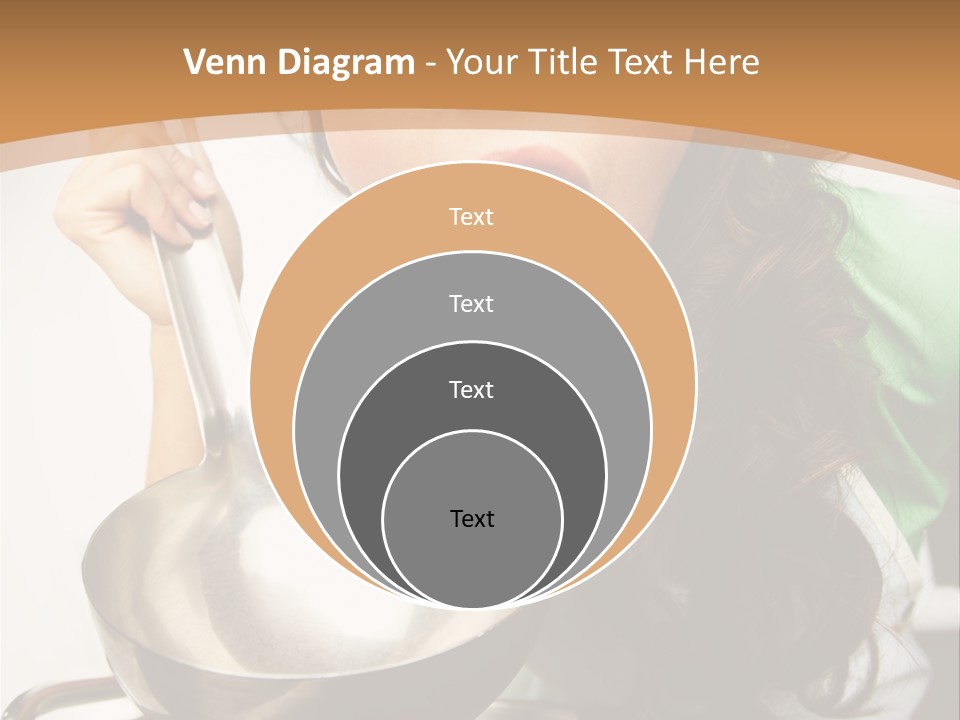 Ladle Woman Chief PowerPoint Template