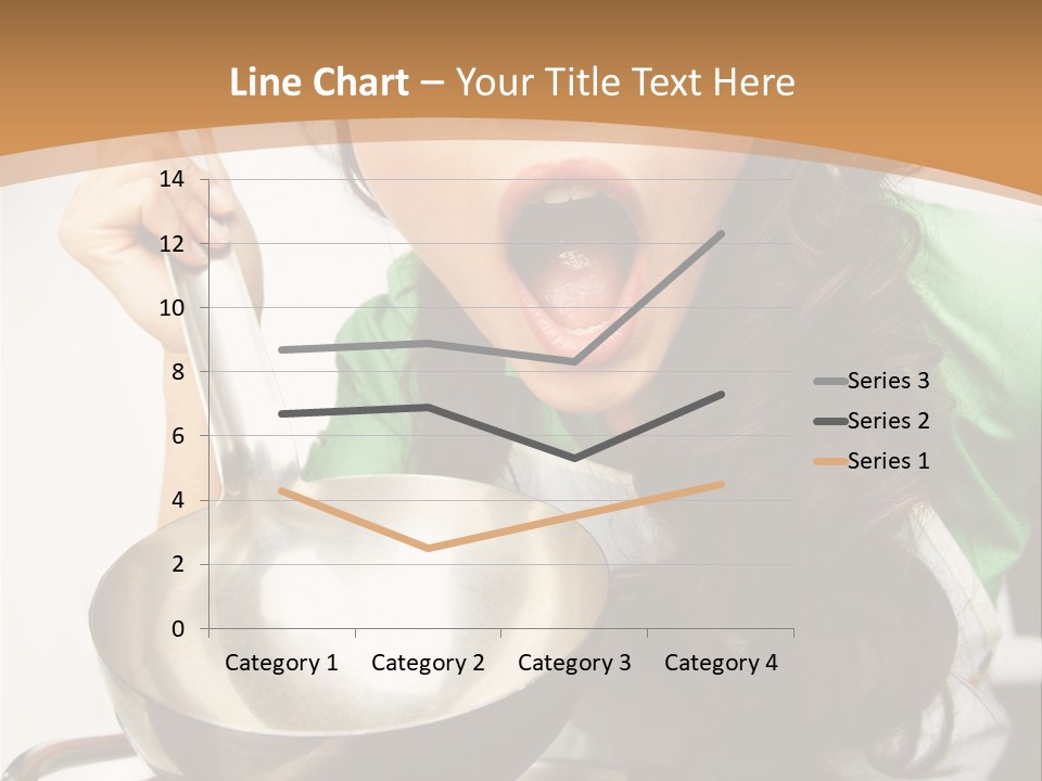 Ladle Woman Chief PowerPoint Template