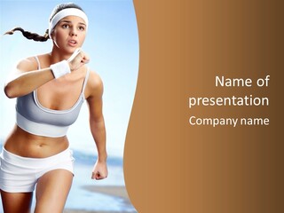 Recreation Runner Attractive PowerPoint Template