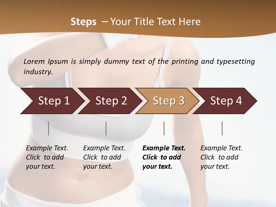Recreation Runner Attractive PowerPoint Template
