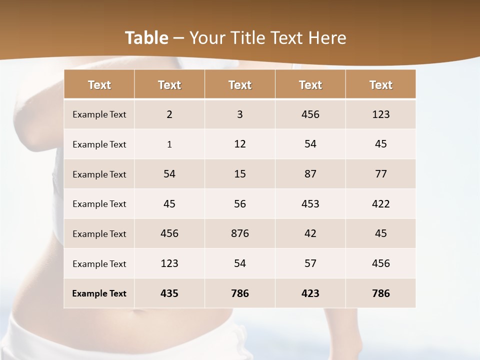 Recreation Runner Attractive PowerPoint Template