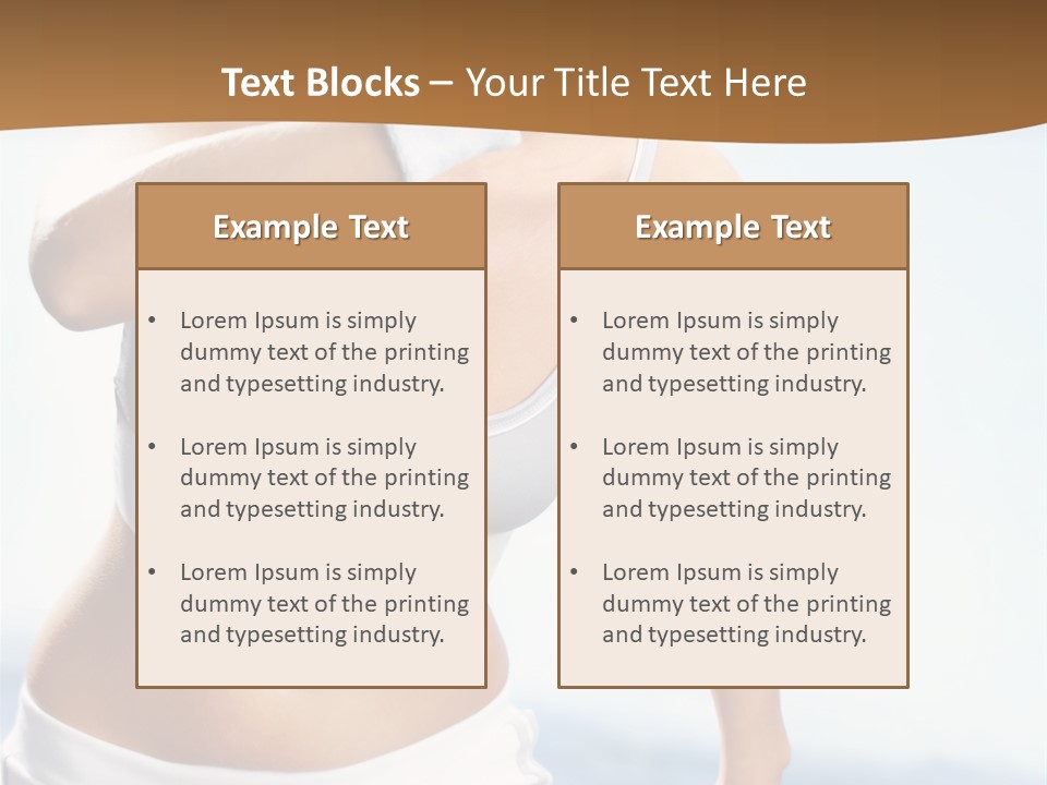 Recreation Runner Attractive PowerPoint Template