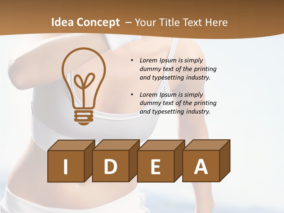 Recreation Runner Attractive PowerPoint Template