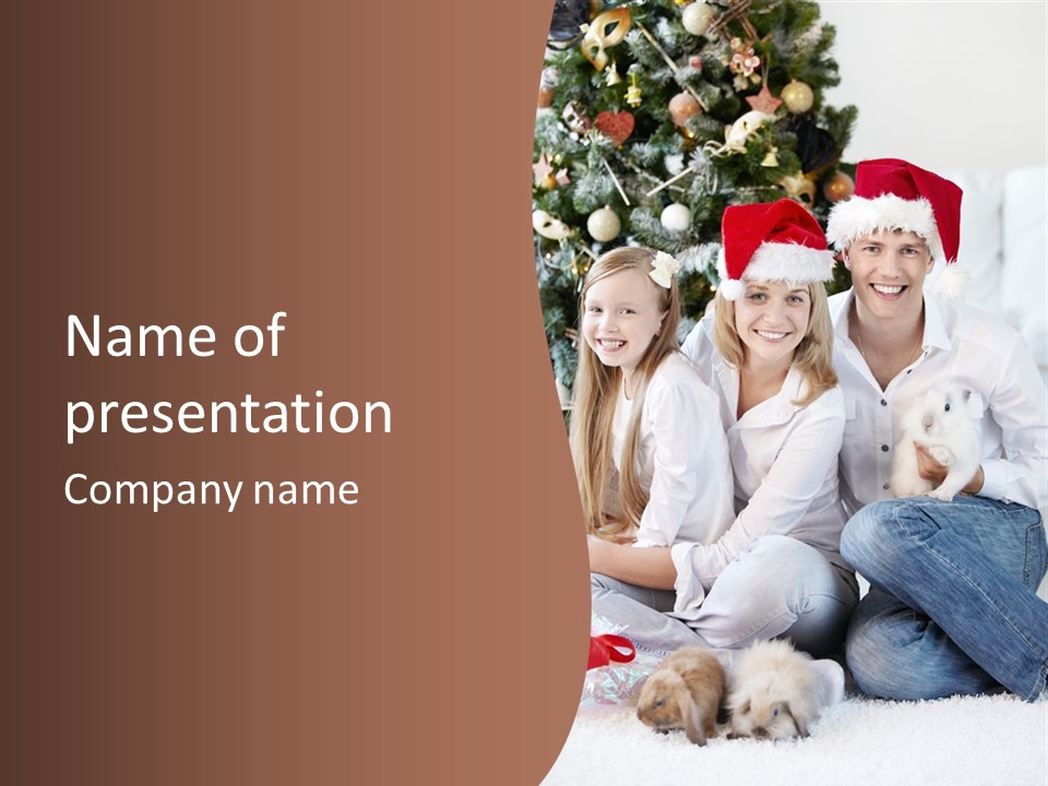 Home Family People PowerPoint Template