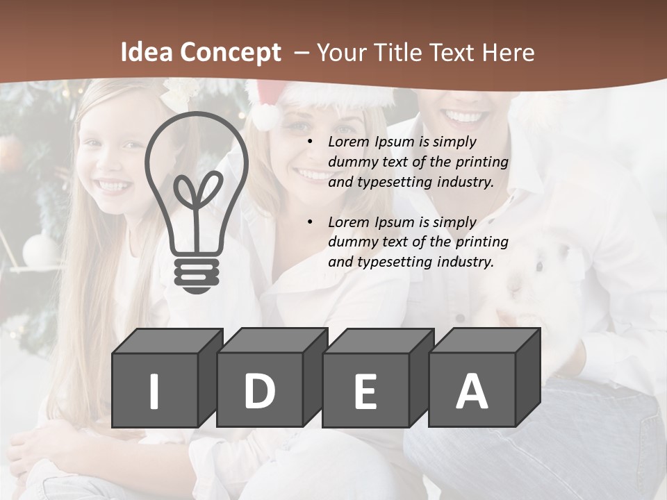 Home Family People PowerPoint Template