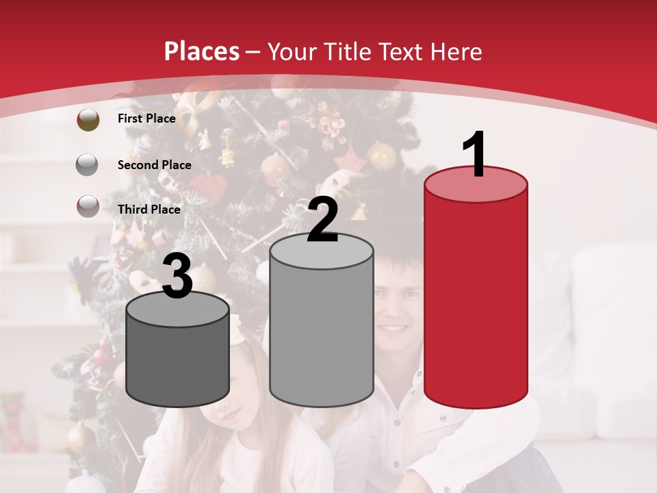 Spruce Young Girls PowerPoint Template