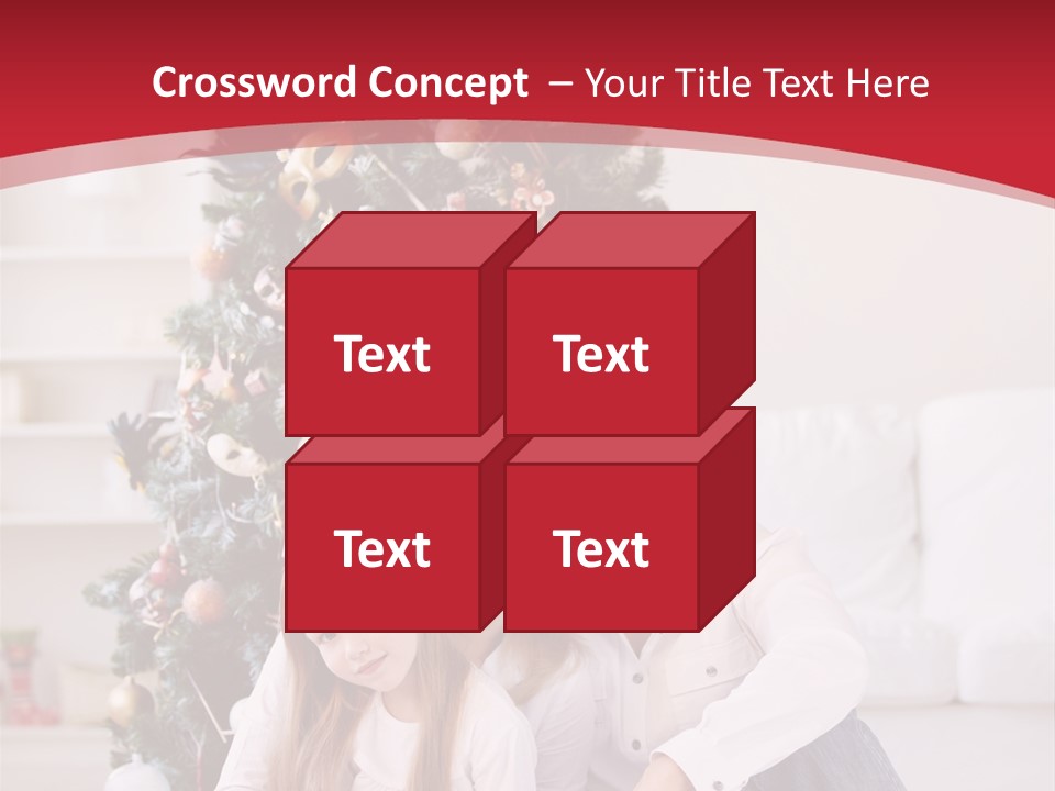 Spruce Young Girls PowerPoint Template