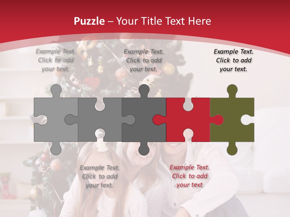 Spruce Young Girls PowerPoint Template