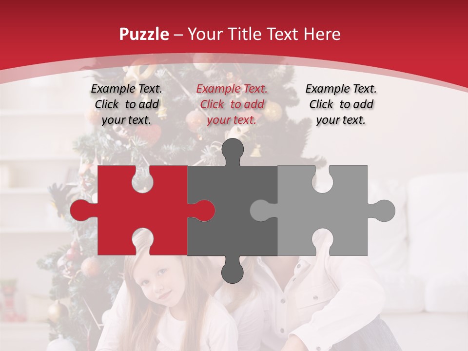 Spruce Young Girls PowerPoint Template