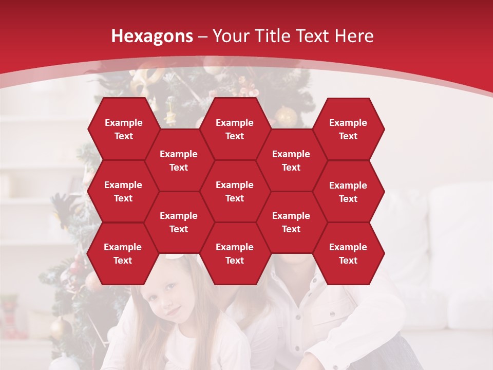 Spruce Young Girls PowerPoint Template