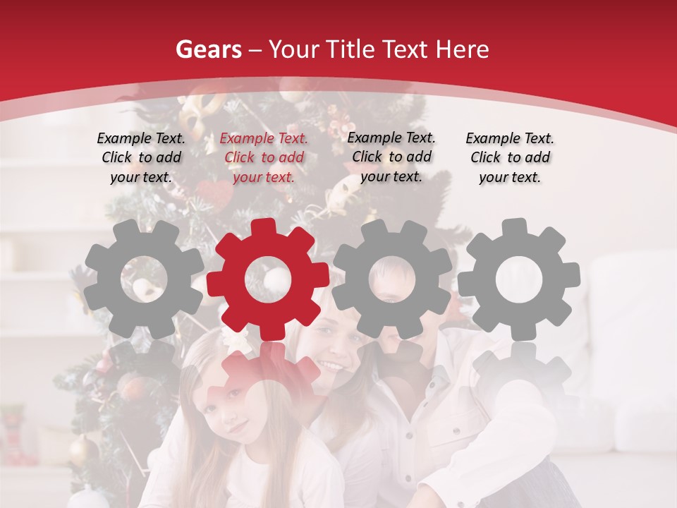 Spruce Young Girls PowerPoint Template