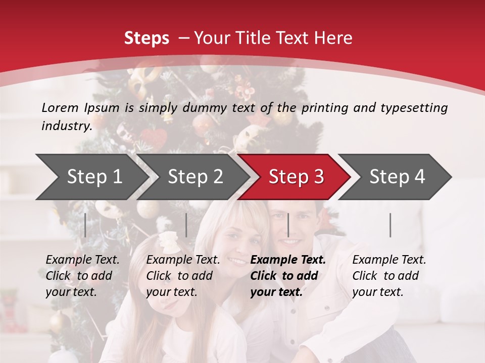 Spruce Young Girls PowerPoint Template