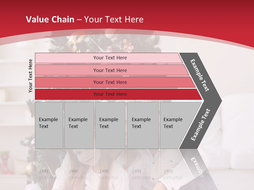Spruce Young Girls PowerPoint Template