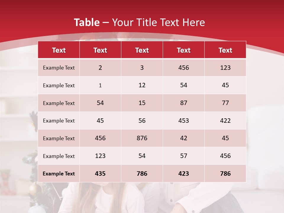 Spruce Young Girls PowerPoint Template