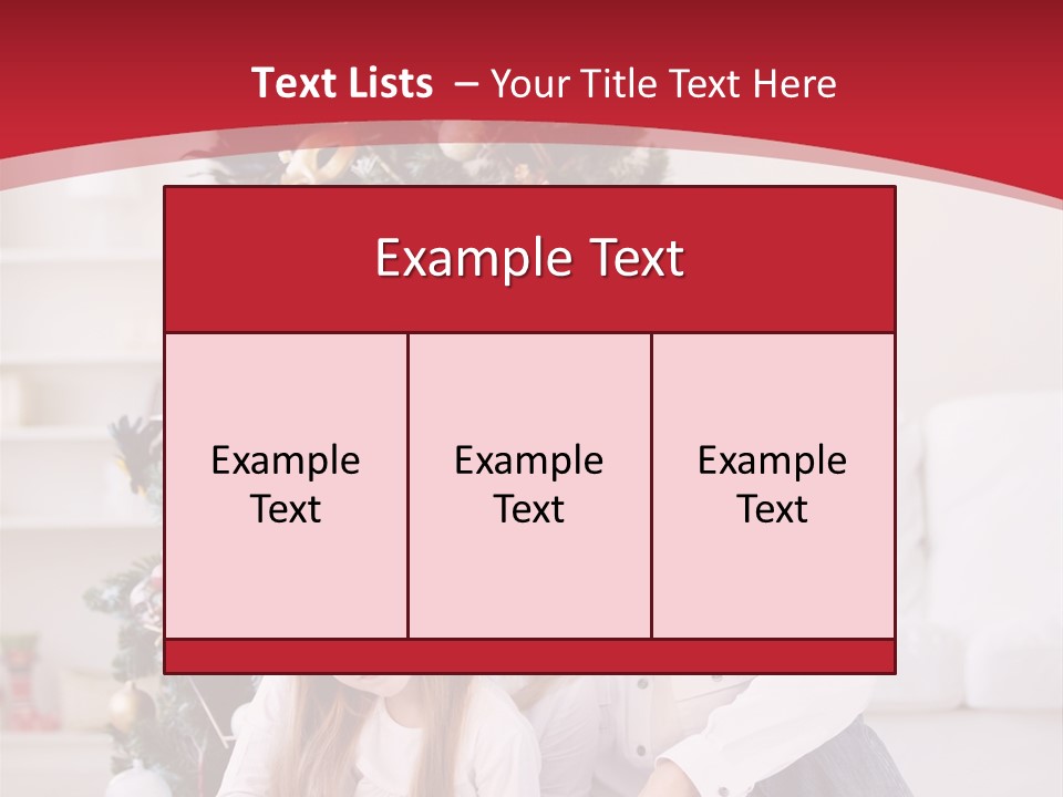 Spruce Young Girls PowerPoint Template