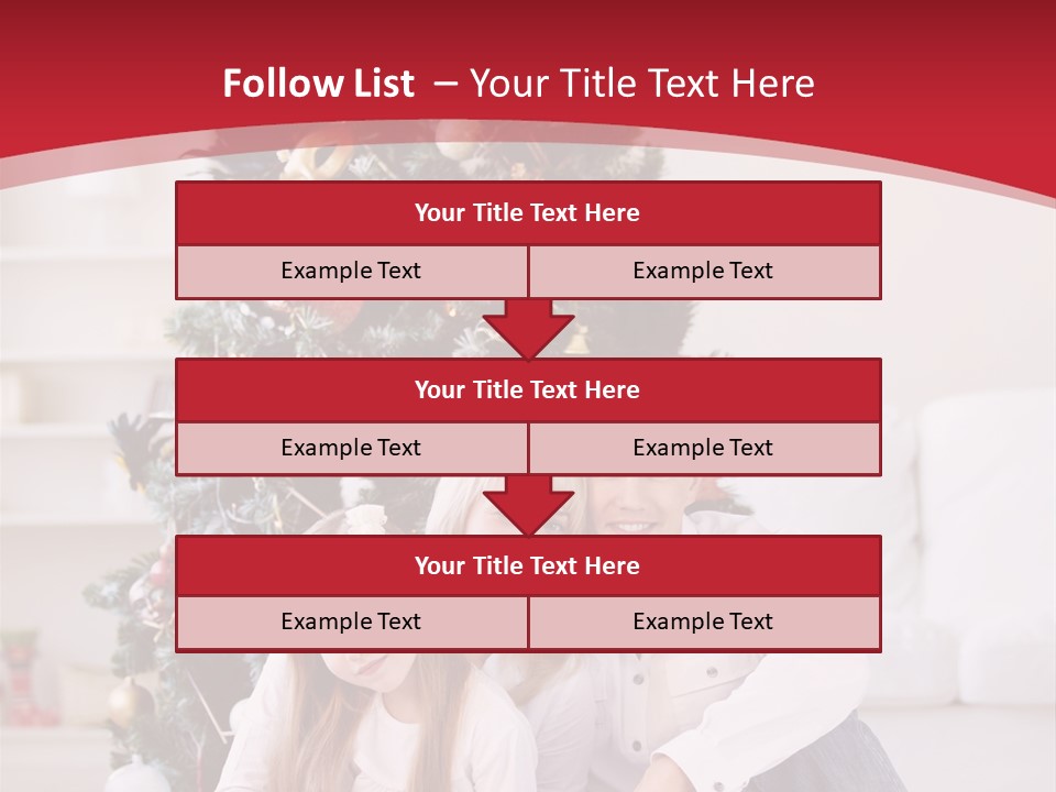 Spruce Young Girls PowerPoint Template