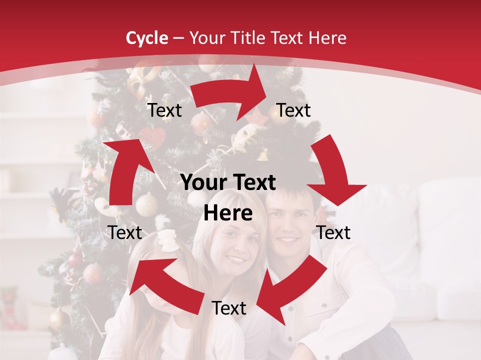 Spruce Young Girls PowerPoint Template