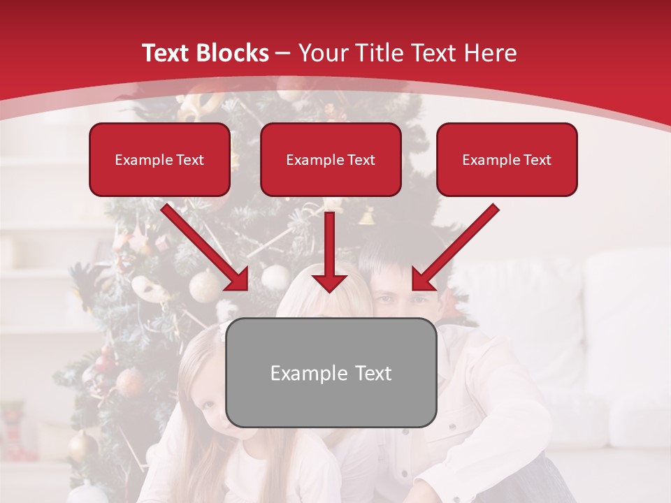 Spruce Young Girls PowerPoint Template