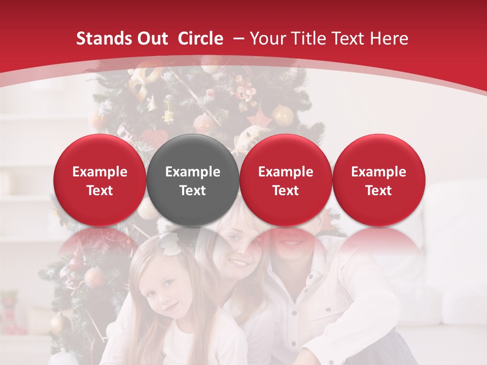 Spruce Young Girls PowerPoint Template