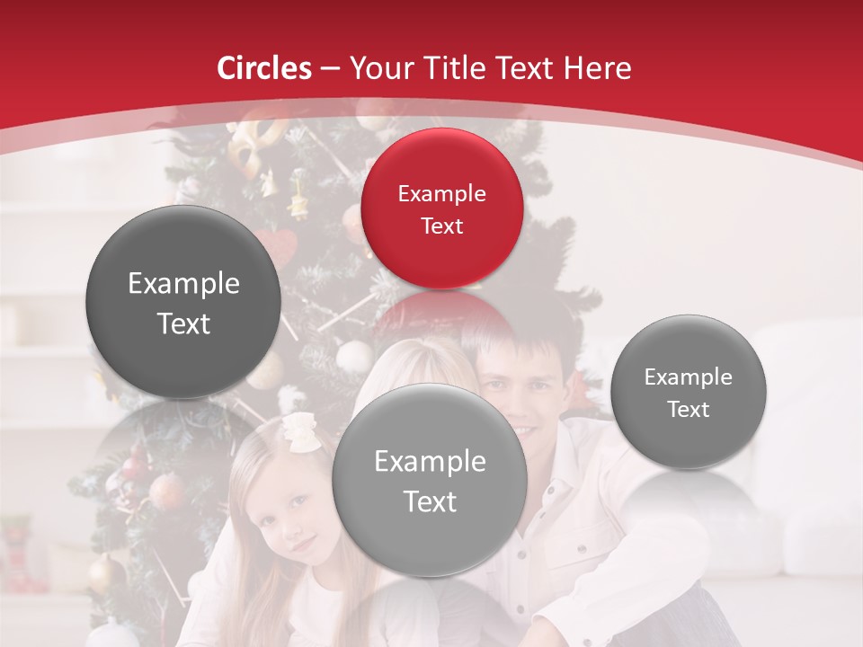 Spruce Young Girls PowerPoint Template