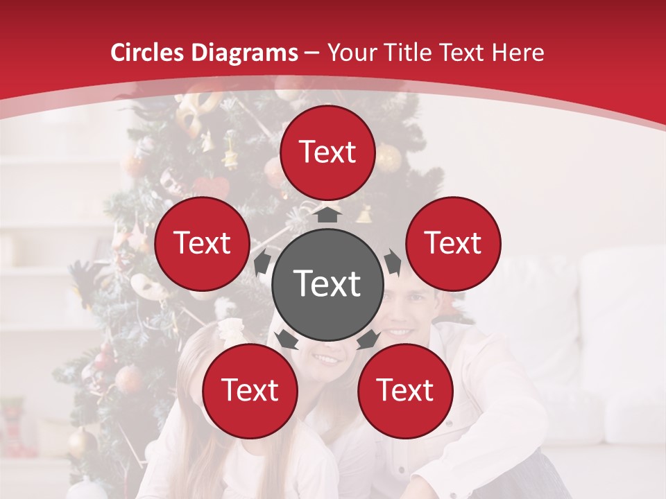 Spruce Young Girls PowerPoint Template