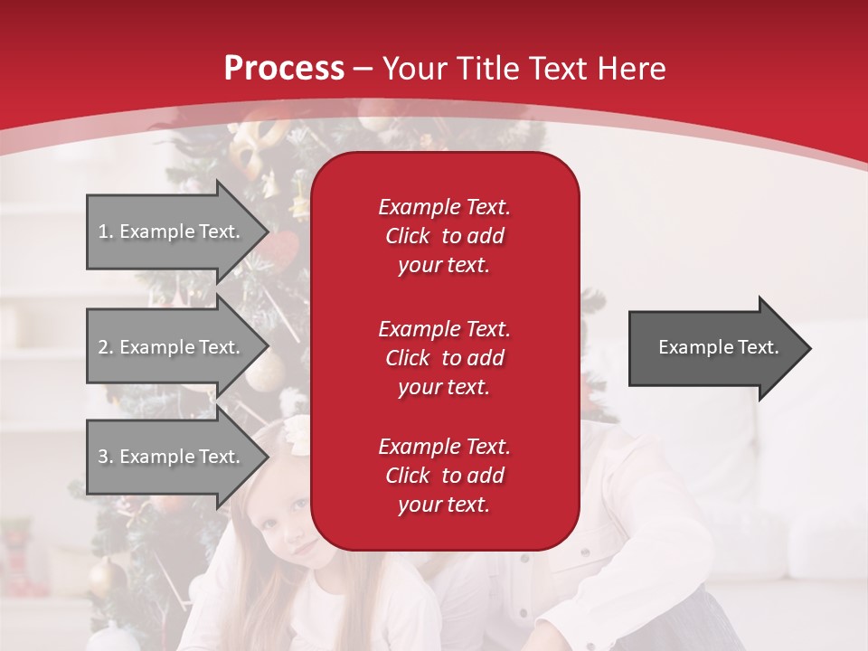 Spruce Young Girls PowerPoint Template